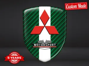 Mitsubishi Vinylaufkleber Auto Stilvoll Stern Minimalistisch